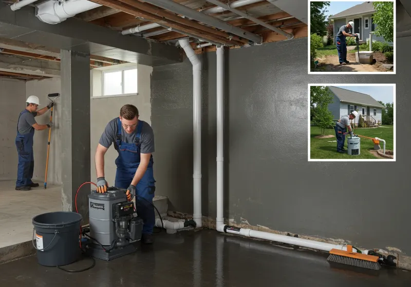 Basement Waterproofing and Flood Prevention process in Ashville, AL